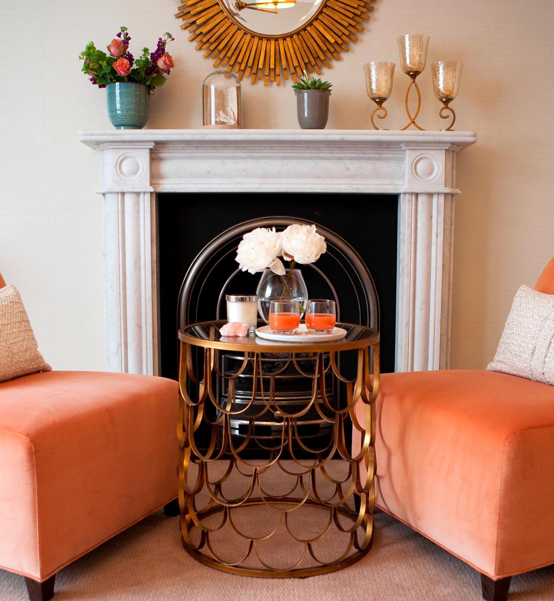 The Charm Brighton Boutique Hotel & Spa Exterior photo A fireplace in a home